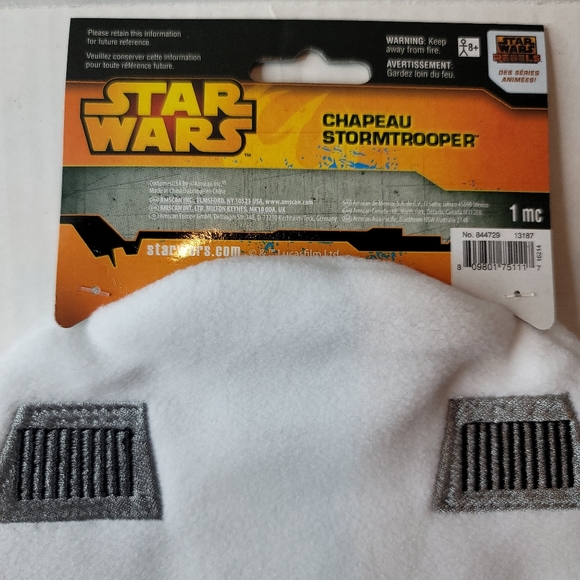 Disney Star Wars Stormtrooper Beanie Cap Laplander - Picture 5 of 5